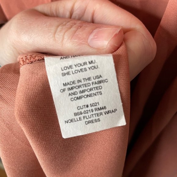 Show me your mumu wrap dress noelle flutter maxi - Picture 12 of 12